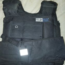 Weighted Vest Adjustable 40lbs Total Oem