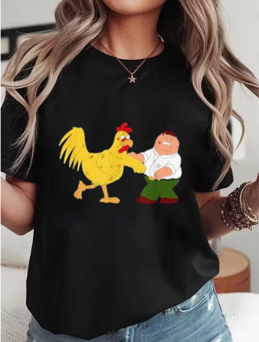 Family Guy Chicken Fight Tee Mens US XL (Brand New; Never Worn)