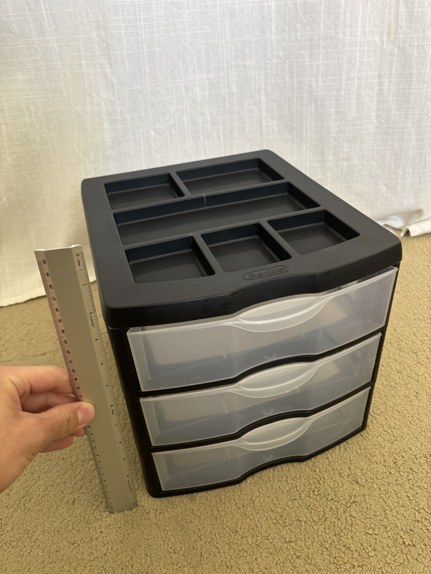 Sterilite 3-tier Organizer Drawer 