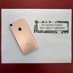 Apple iPhone 7-90 Day Warranty-$1 DOWN-NO Credit Needed
