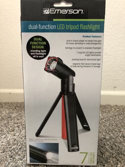 Brand NEW Emerson dual function LED Tripod Flashlight