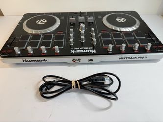 Numark Mixtrack Pro II 2-Channel Serato DJ Controller Tested with USB Cable