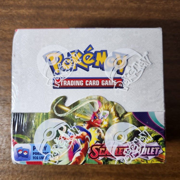 Pokemon Cards Scarlet and Violet Base Set Booster Box (Contains 36 Packs)

