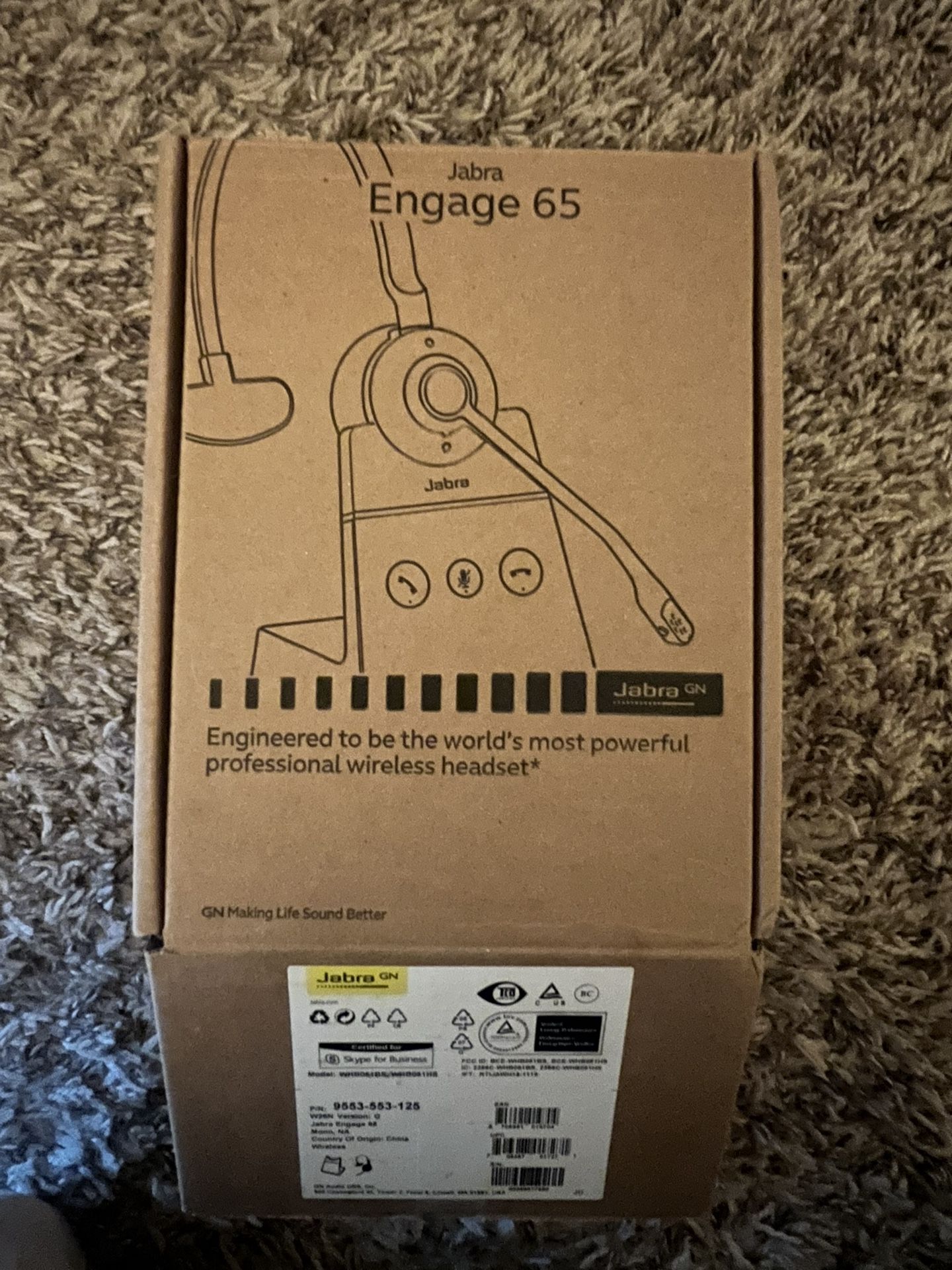 Jabra Engage 65 headset (80% OFF!!!)