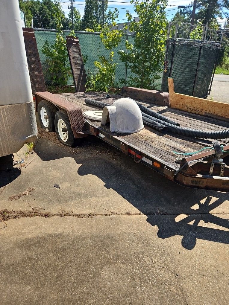 16 Ft. Heavy Duty Bobcat Trailer