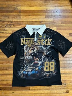 Majestik Originals Street King Graphic Polo Shirt
