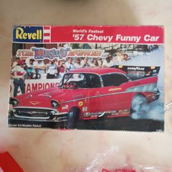 Revell '57 Chevy Funny Car Red