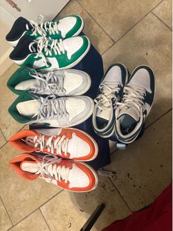 Slightly  used Jordan’s 4pair 100% authentic get 1 or all