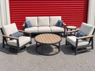 SunVilla Sara 5-Piece Outdoor Patio Seating Set⚡️