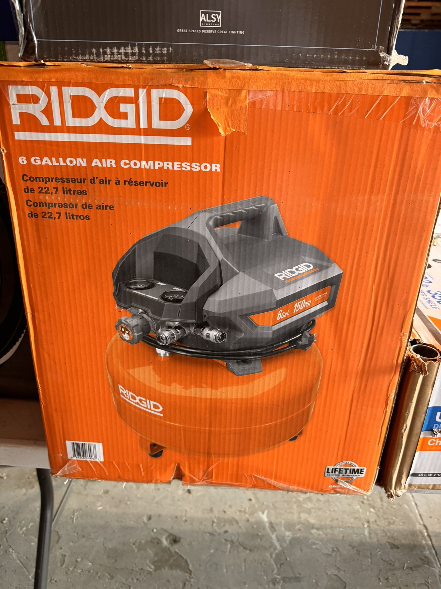 RIDGID 6 Gal. Portable Electric Pancake Air Compressor,New Products : American Fashion Style Bags On Sale
