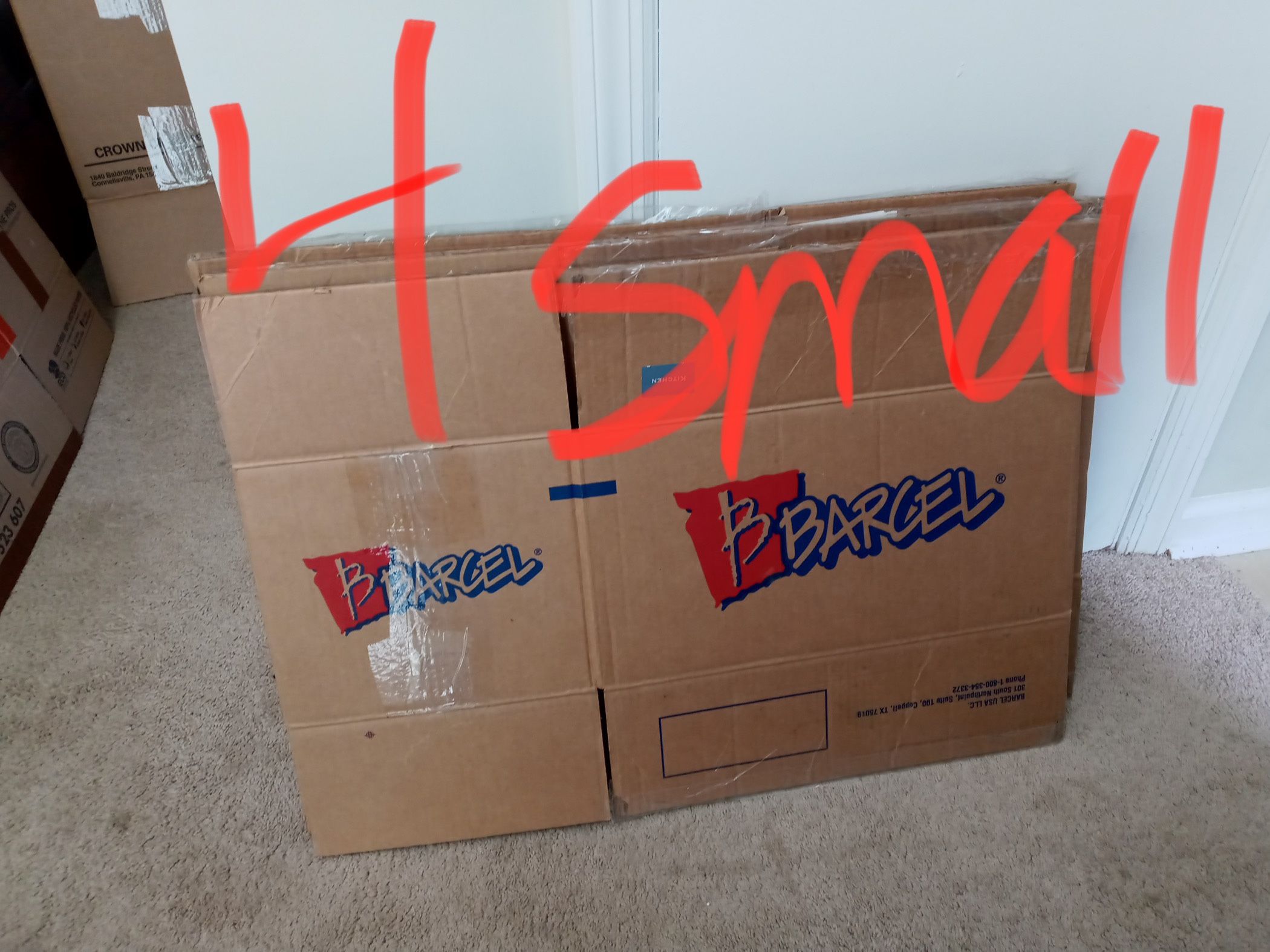 MOVING BOXES/BUBBLE WRAP/TV BOX
