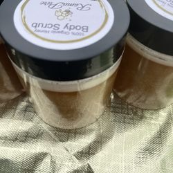 Organic Turmeric Honey Body Scrub 