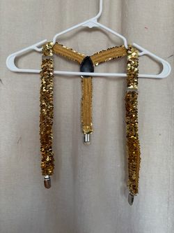 Gold overall costume