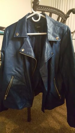 Forever 21 dark blue jacket. Large