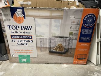 Large dog kennel
