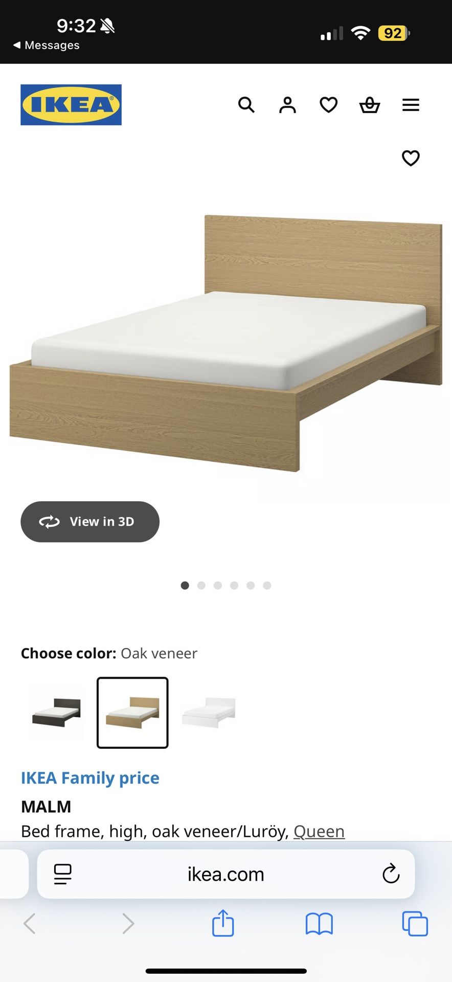 Queen Bed & Mattress,sofa Bed,coffee Table 