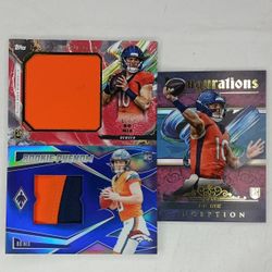 3 Bo Nix Rookie Cards (Read Description For Details)