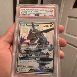 Rayquaza GX Psa 10 | Hidden Fates Pokemon Shiny