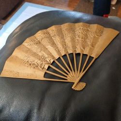 Solid brass wall hanging fan