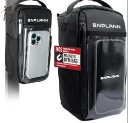 New Magnetic Gym Sling Bag. Nice Quality, Lots of Room