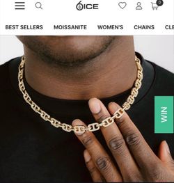 6ICE 8mm G-Link Chain 18k Gold - 20”