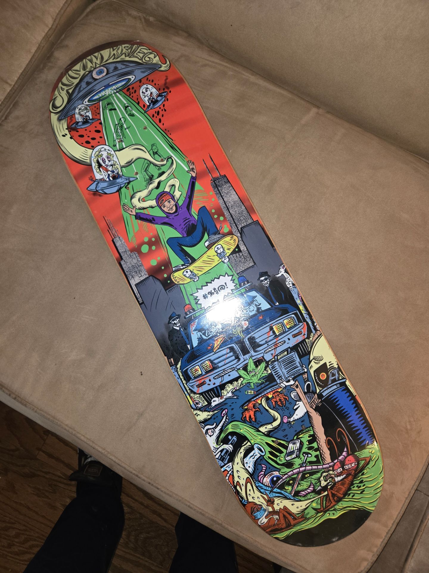 Pro deck skateboard