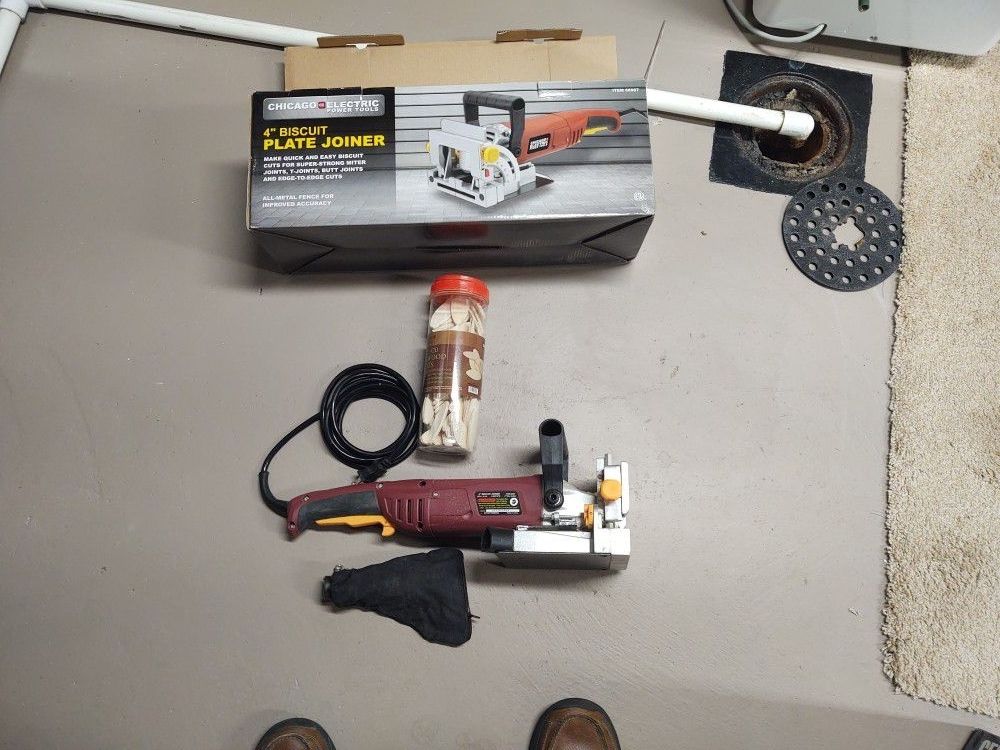 4". Biscuit Plate Joiner