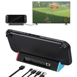 SIWIQU TV Dock Station Compatible with Nintendo 