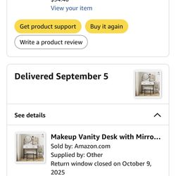 Very New - Vanity with Chair And Light