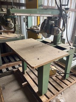 Radial saw industrial 220/440v