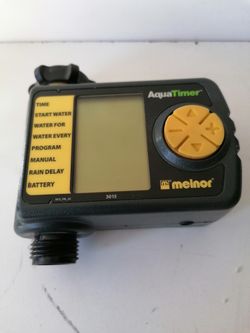 Like new Melnor Automatic 1 Outlet Water Timer 3015 Aquatimer 6 Cycles Per Day