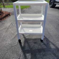 3 Level Rolling Wheel Rack.