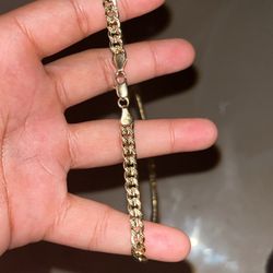 14k Gold Cuban Chain