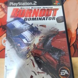 Playstation 2 Game Burnout Dominator 