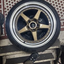 18” Wheels And Tires