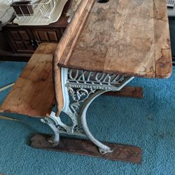 Antique School Desk