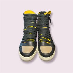 Kris Van Assche multi lace sneakers