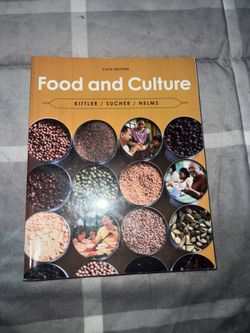 Foods And Culture Textbook.