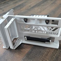 White Vertical GPU Mount