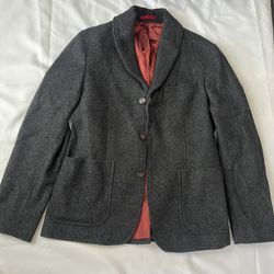 Ted Baker Wool Gray Blazer - Sz 4 / L