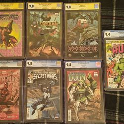 Graded CGC Comics From 9.8 To 9.4 Read Description