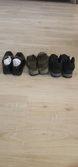 Men's various shoes 9.5" size ($20  for 3 pairs)