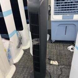 Uthfy Oscillating Tower Fan with Remote, Electric Standing Tower Fan Floor Fan for Bedroom Indoor Office and Home Use,Quiet Cooling Portable Bladeless