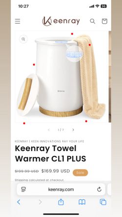 Keenray Towel Warmer CLI PLUS new