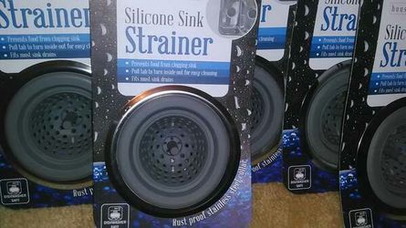 Silicone Sink Strainer* New* Stainless Steel*