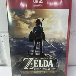 brand new sealed nintendo switch 2 zelda breath of the wild 