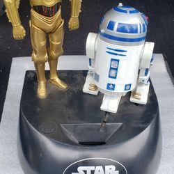 R2D2 / C3PO Animated Droids...piggy bank 