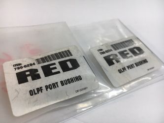 RED Olpf Port Bushing - Flare Guard: Epic, Scarlet