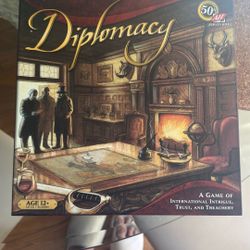 Diplomacy board game