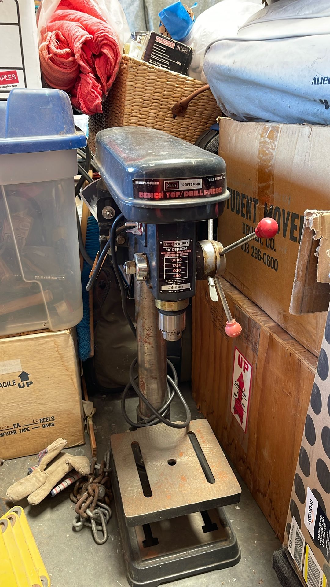 Craftsman Bench Top Drill Press